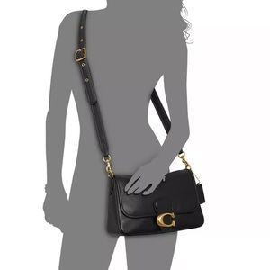 Brand Coach New Tabby Soft Leather Shoulder Bag